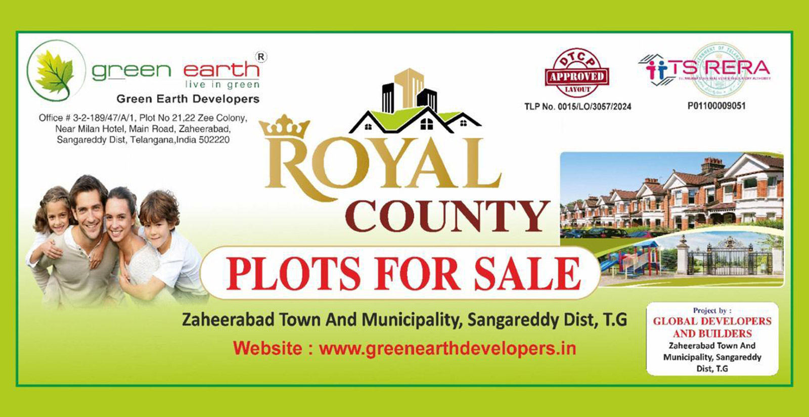 RedHills Township | Green Earth Developers
